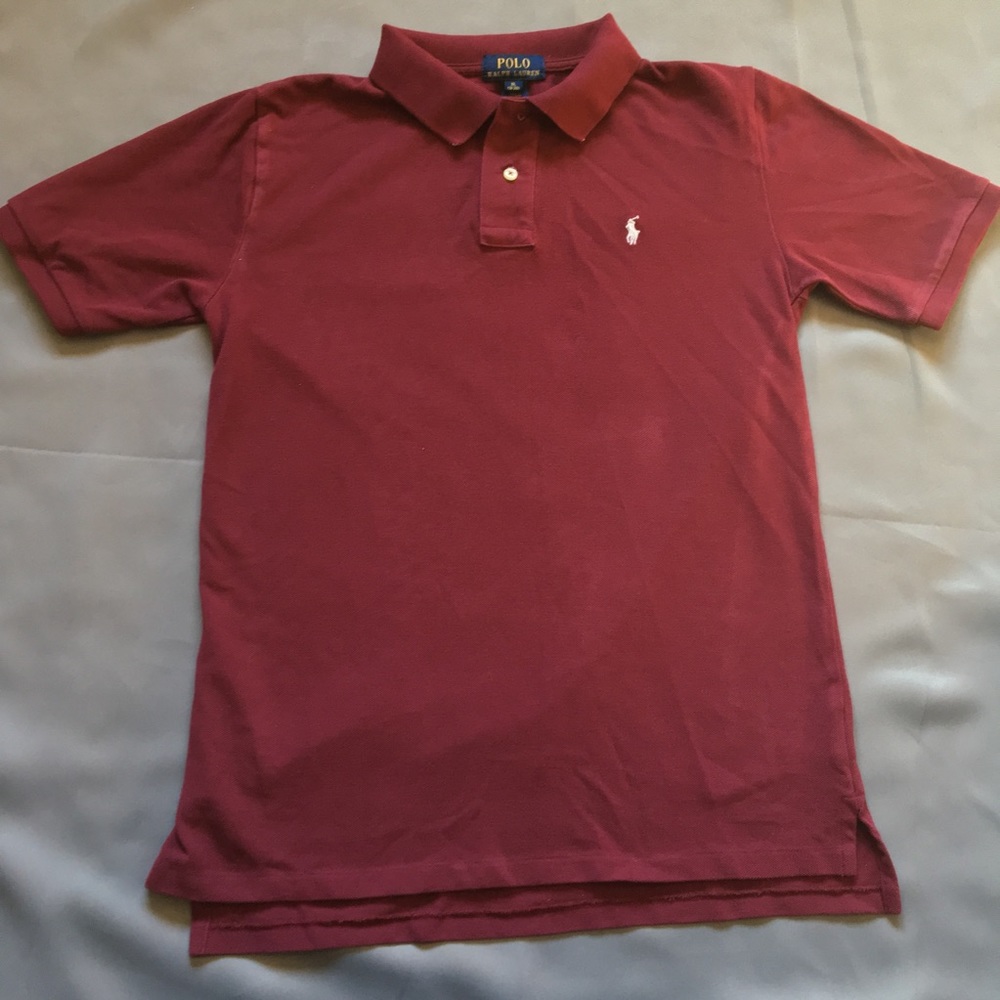 Maroon Collared Polo